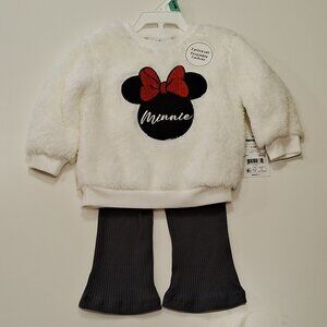 NWT Disney Baby Minnie Mouse 2 Piece Set